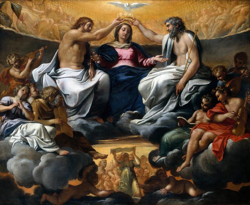 coronacion de maria reina del cielo y de la tierra